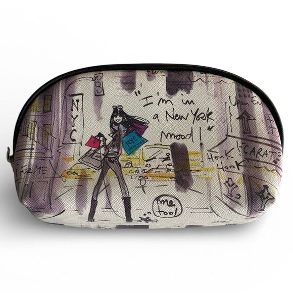 Izak Handbags - Izak “I'm in a New York Mood" Cosmetics Bag